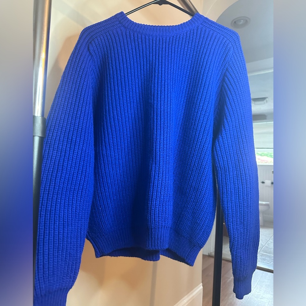 COPY - Vintage Benetton Sweater; Bright Blue